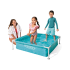 Piscina de Armar Quadrada 342L Mini Frame Pool Azul Intex