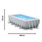 Piscina de Armar Prism Retangular 10874L 127V Intex