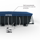 Piscina de Armar Retangular XTR 17203L + Bomba Filtragem 220v + Acessórios Intex