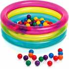 Piscina de Bolinhas Intex Infantil Multi Color 86 cm X 25 cm
