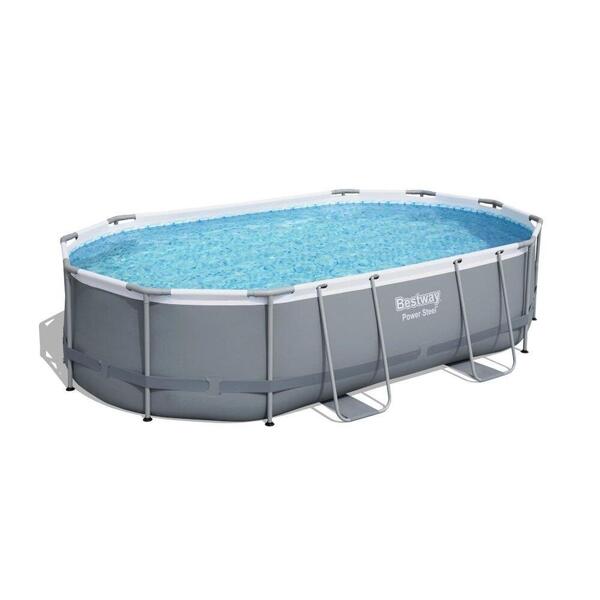 Piscina Estruturada Oval 10.949l 220v - Bestway