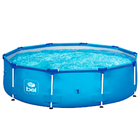 Piscina Estruturada Redonda Plástico 5.000L  Azul 76x305cm Belfix