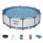 Piscina Estrutural 10.250 Litros Steel Pro Max Completa Bestw