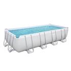 Piscina Estrutural 11532l Retangular Capa Escada Filtro 110v
