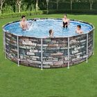 Piscina Estrutural 15232 Litros Pro Max + Capa+escada+filtro