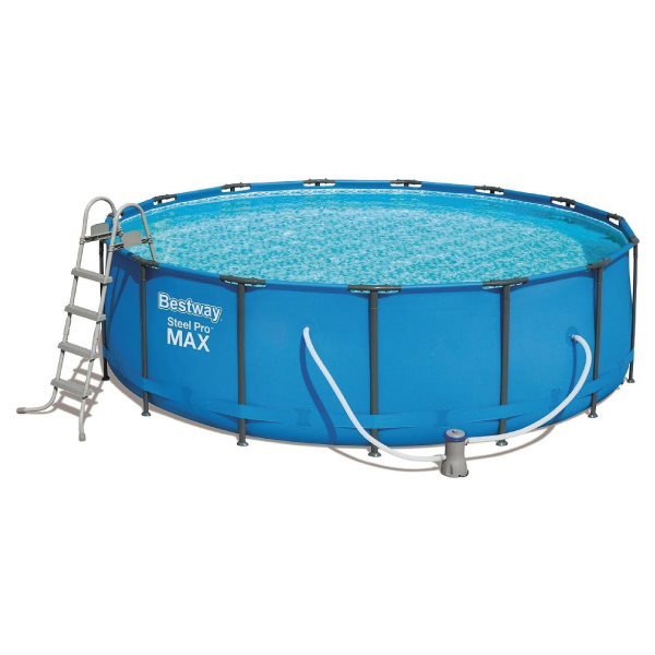 Piscina Estrutural 16.015 Litros Filtro 110v + Capa + Escada