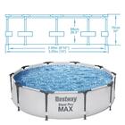 Piscina Estrutural 4678 Litros Filtro 110v/220v Bestway