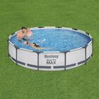 Piscina Estrutural 6473 Litros Pro Max Com Filtro 110v Bestway
