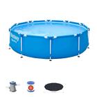 Piscina Estrutural 6473 Litros Steel Pro  Filtro 110v/220v  C