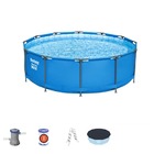 Piscina Estrutural 9150 Litros Pro Max + Escada + Filtro 110v
