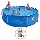 Piscina Estrutural Armação 4383 Litros + Bomba Filtro Avenli