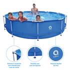 Piscina Estrutural Armação 6125 Litros + Bomba Filtro 110v Av