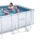 Piscina Estrutural Luxo Retangular 8.124l  Bestway 110v