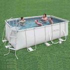 Piscina Estrutural Luxo Retangular 8.124l  Bestway 110v
