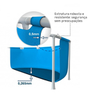 Piscina Estrutural Redonda Beira Mar Capacidade De 4,485 Litros 3,05 M De Diâmetro Intex