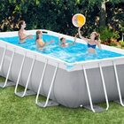 Piscina Estrutural Retangular 10.874 Litros Completa com Bomb
