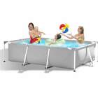 Piscina Estrutural Retangular 3701 Litros Avenli Jilong