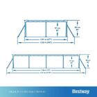 Piscina Estrutural Retangular 4000L Geometric Bestway