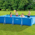 Piscina Estrutural Retangular 7.127 Litros Com Filtro Intex 1
