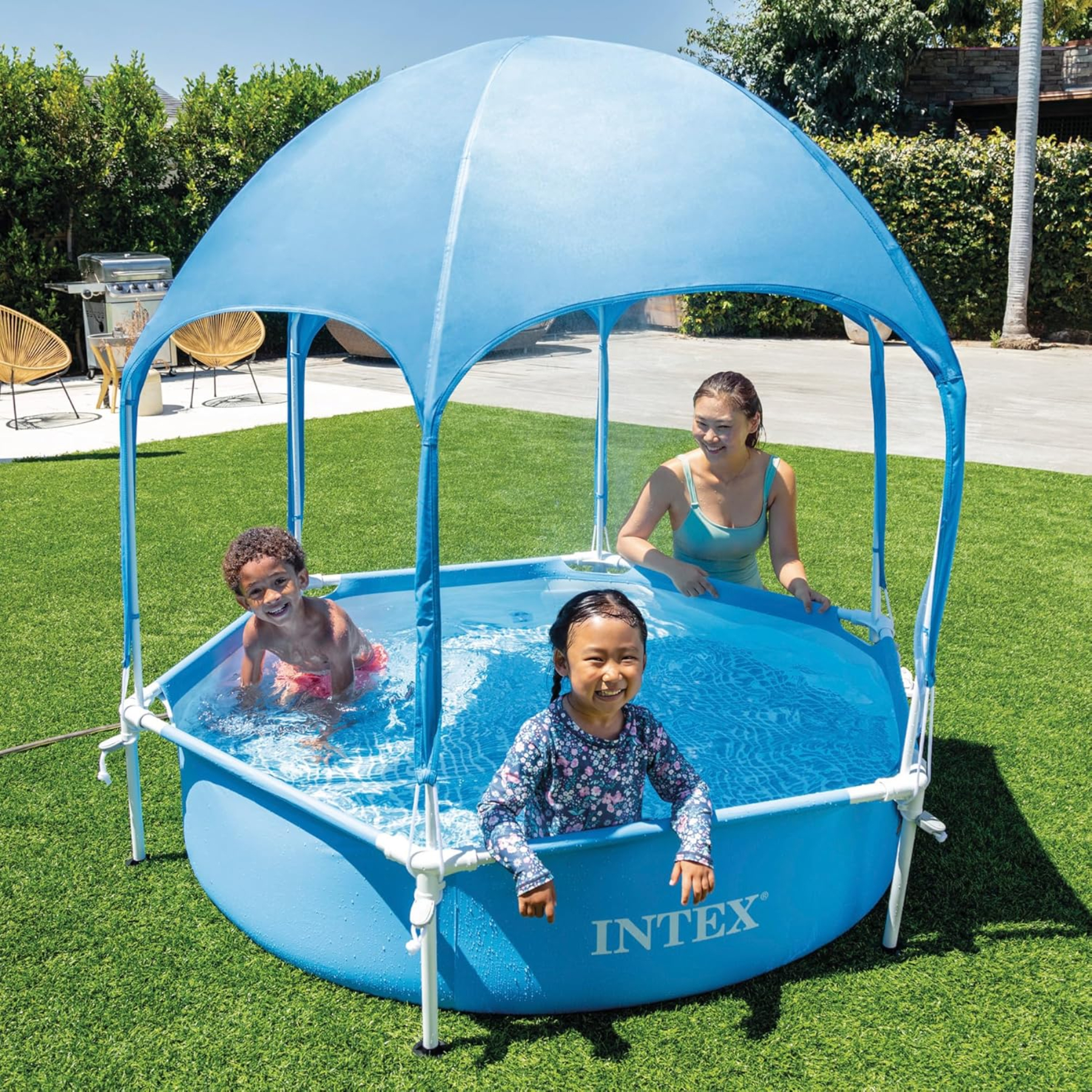 Piscina Infantil com Cobertura 700L Intex