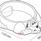 Piscina Infantil Em Plastico Aquadog Rosa