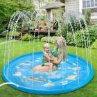 Piscina Infantil Inflavel Com Chafariz Brinquedo Agua Tapete