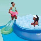 Piscina Inflável 2.400 Litros Circular 240cm Pvc Com Bomba Ca