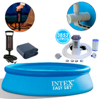 Piscina Inflável 3853 Litros C/ Filtro + Bomba + Capa