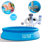 Piscina Inflável 3853 Litros Easy Set Intex + Filtro