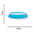 Piscina Inflavel 886 Litros Easy Set Intex + Bomba 28101 Kit