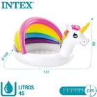 Piscina Inflavel Arco-iris 45l 3com Cobertura Intex 57113 164