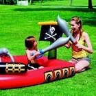 Piscina Inflável CRX MZK 2300 Litros Com Capa 244 Cm X 66 Cm