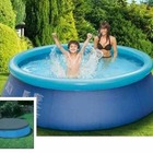 Piscina Inflável CRX MZK 2300 Litros Com Capa 244 Cm X 66 Cm