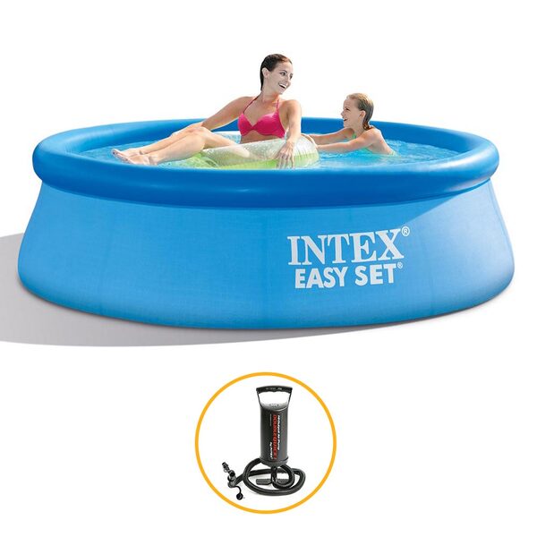 Piscina Inflável Easy Set 1.942 Litros Com Bomba De Encher In