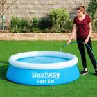 Piscina Inflável Fast Set 940 Litros + Bomba De Inflar Bestway