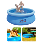 Piscina Inflável Infantil  Redonda 1000 Litros Azul