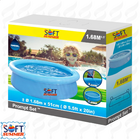 Piscina Inflável Infantil  Redonda 1000 Litros Azul