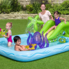 Piscina Inflável Infantil Playground Aquário Fantástico 308 L