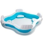 Piscina Inflável Intex Familiar 882 Litros Com 04 Assentos #