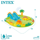 Piscina Inflável Intex Parque Dos Dinossauros 143 Litros Esco