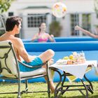 Piscina Inflável Joy Set 2490l Circular 240cm Azul Vg Plus