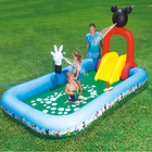 Piscina Inflável Mickey 436 Litros com Escorregador - 3.20m x