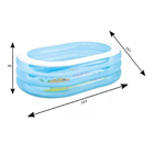 Piscina Inflavel Oval Baleia Legal 230l Intex
