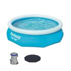 Piscina Inflavel Plastico 4600l Com Filtro, Capa 3,05m
