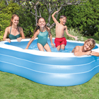 Piscina Inflável Quadrada Familiar 1215L Intex