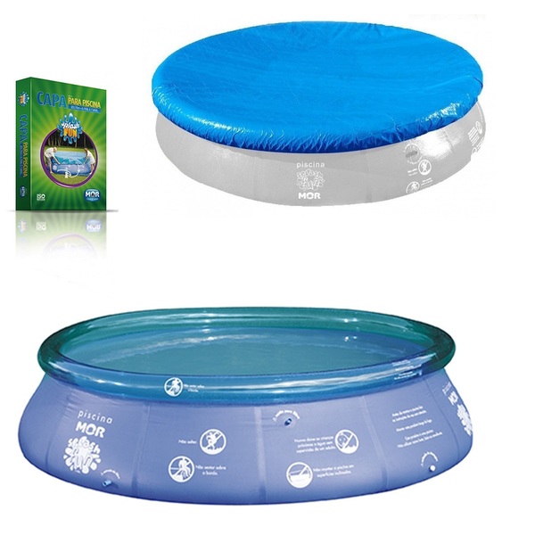Piscina Inflavel Redonda 6700 L Capa Para Protecao Mor Leroy Merlin