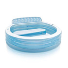 Piscina Inflável Redonda Lounge Pool 640L Intex