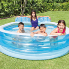 Piscina Inflável Redonda Lounge Pool 640L Intex