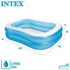 Piscina Inflável Retangular Familiar Azul 540 Litros Intex