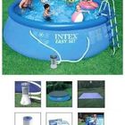 Piscina Intex 10681 COMPLETA com Bomba Filtro 220v Capa Forro